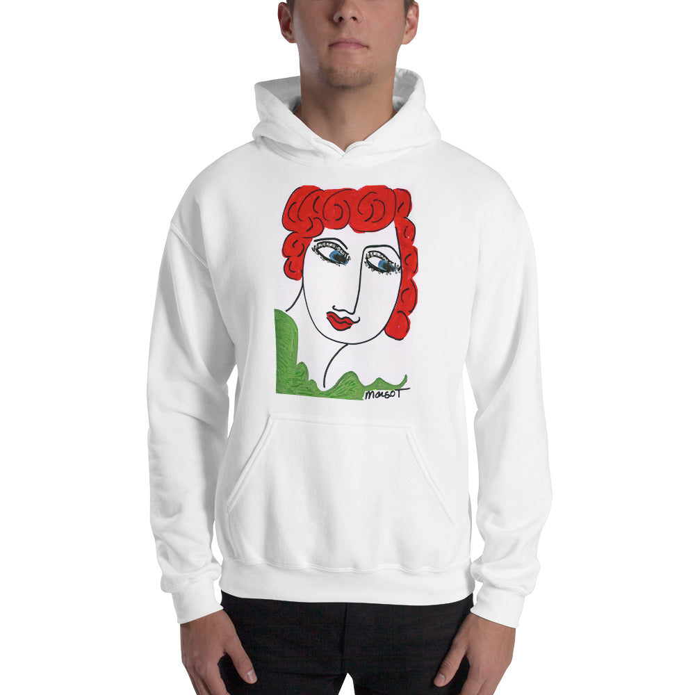 Artistic Hooded Sweatshirt