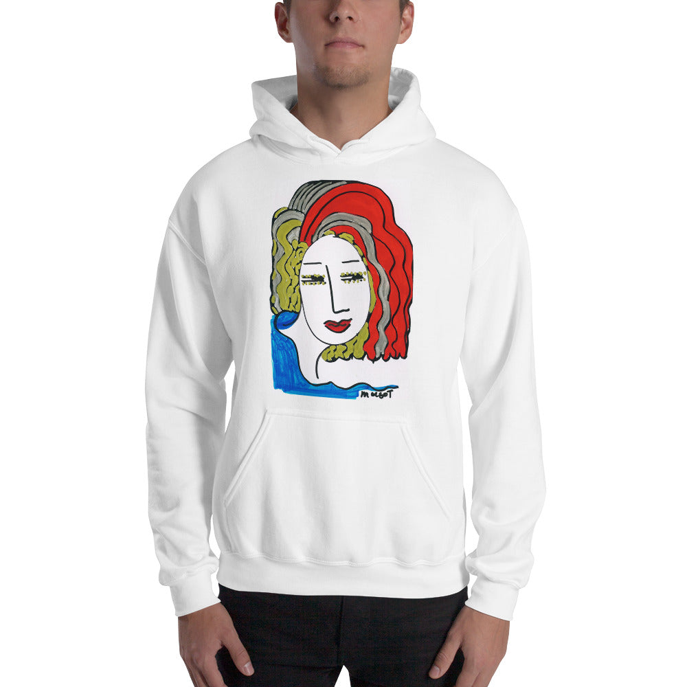 Artistic Hooded Sweatshirt