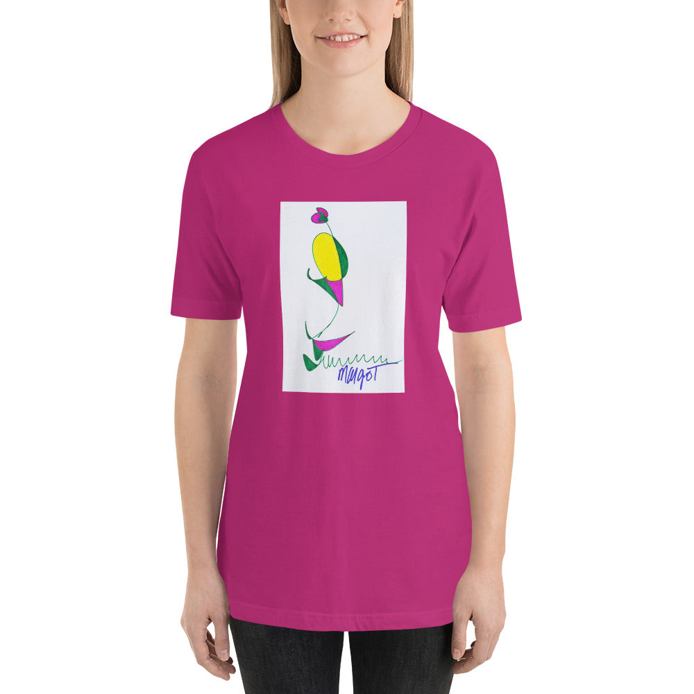 Short-Sleeve Unisex Artistic T-Shirt / Artist Margot House