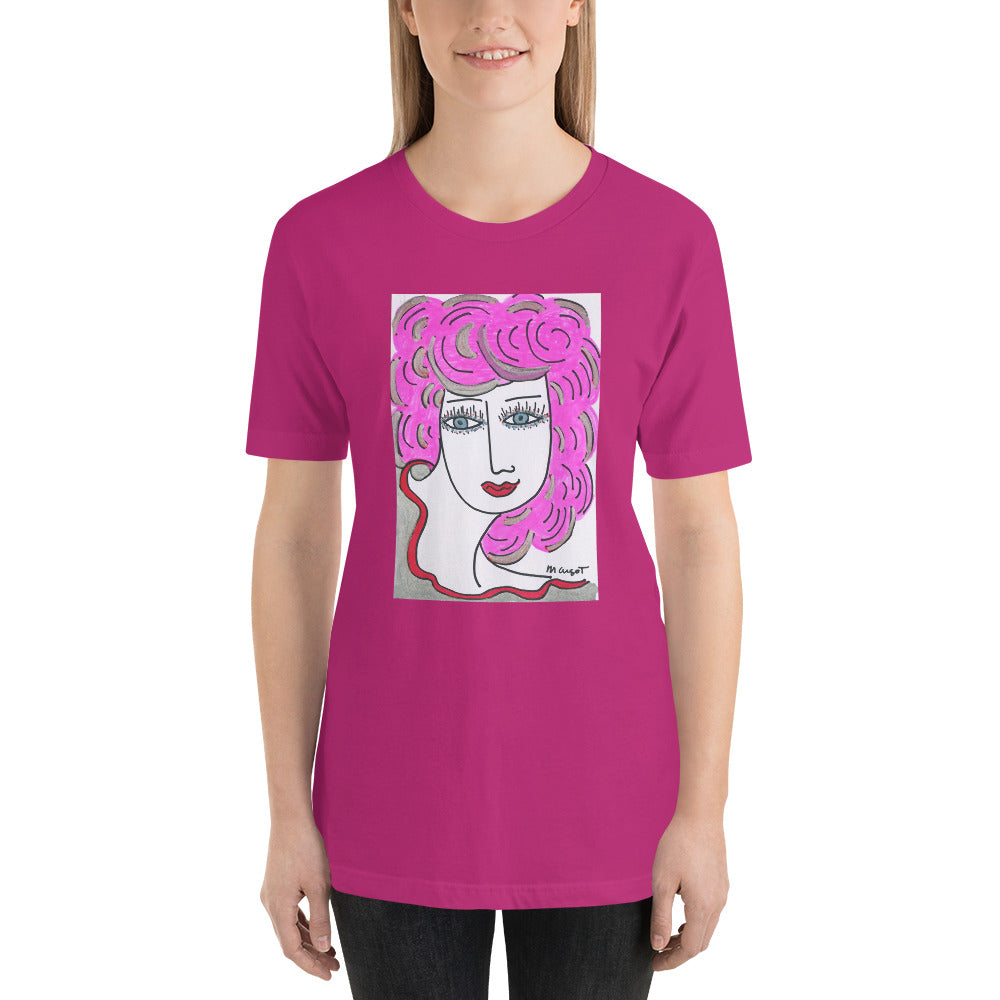 Short-Sleeve Unisex Artistic T-Shirt / Artist - Margot House
