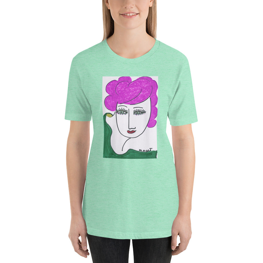 Short-Sleeve Unisex Artistic T-Shirt / Artist - Margot House