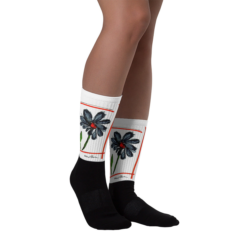 Flower Socks /Artist - Margot House