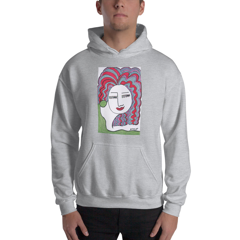 Artistic Hooded Sweatshirt