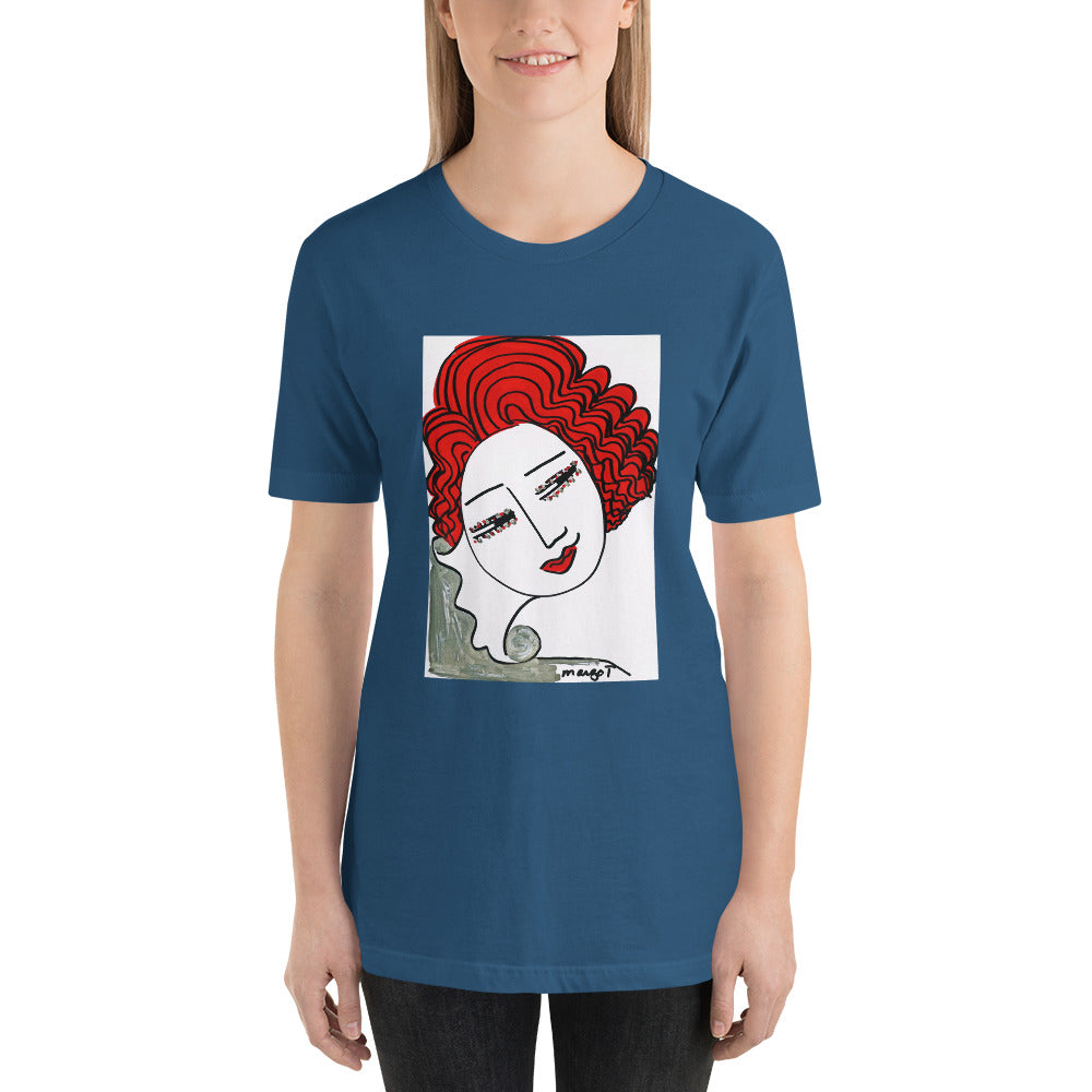 Short-Sleeve Unisex Artistic T-Shirt / Artist - Margot House