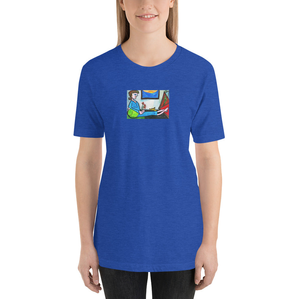 Short-Sleeve Unisex Artistic T-Shirt / Artist -Margot House