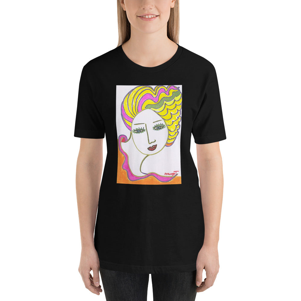 Short-Sleeve Unisex Artistic T-Shirt Artist - Margot House