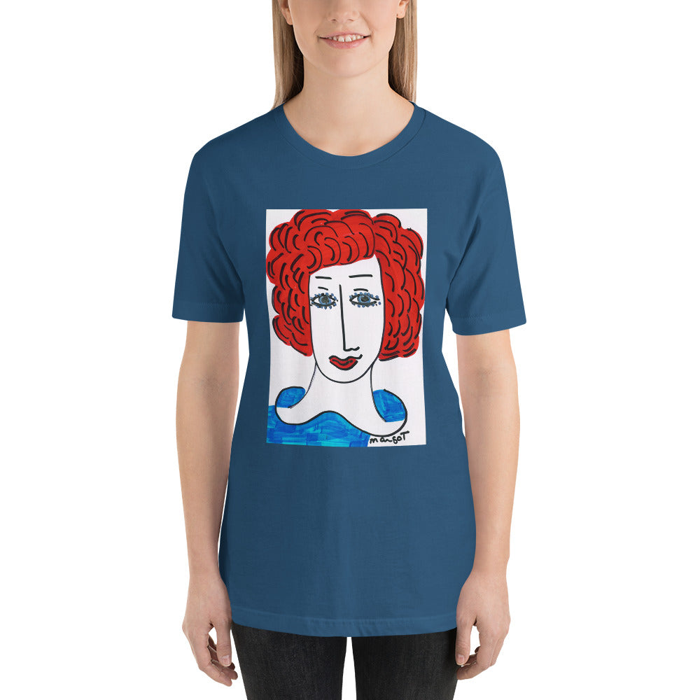 Short-Sleeve Unisex Artistic T-Shirt / Artist - Margot House