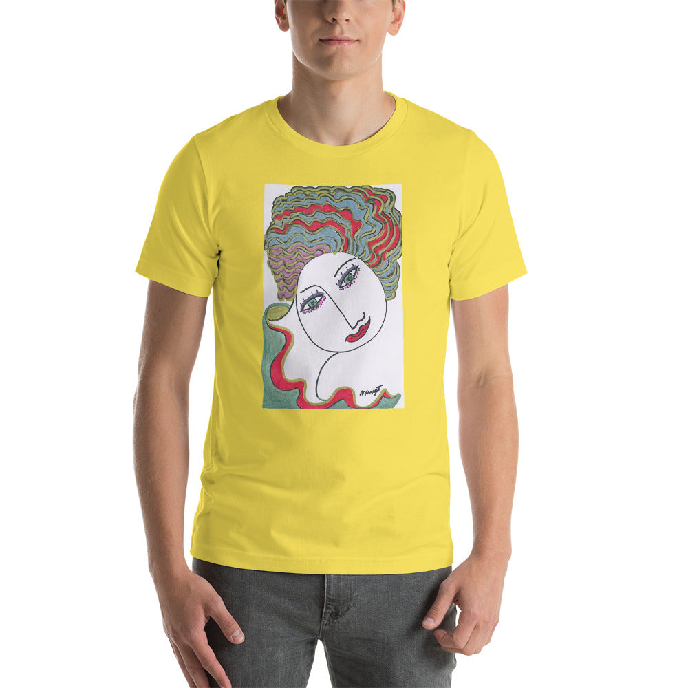 Short-Sleeve Unisex Artistic T-Shirt / Artist - Margot House