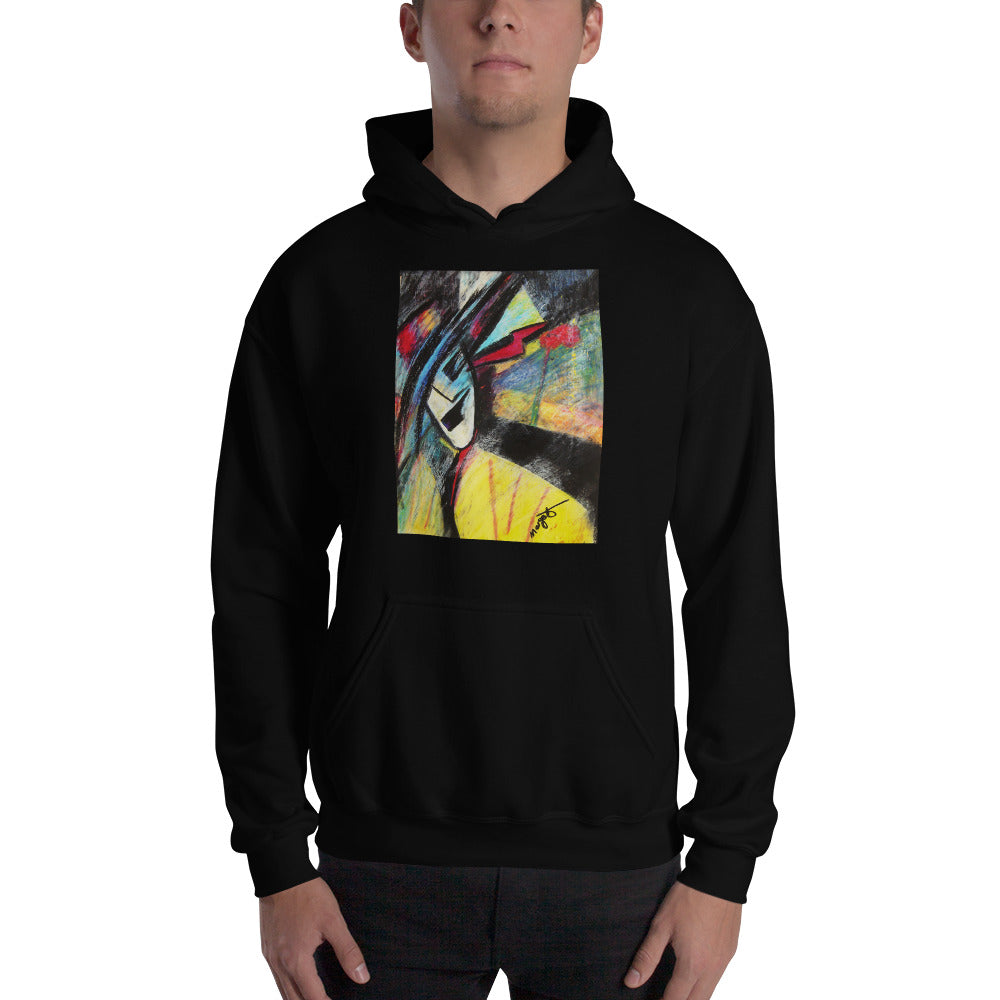 Artistic Hooded Sweatshirt