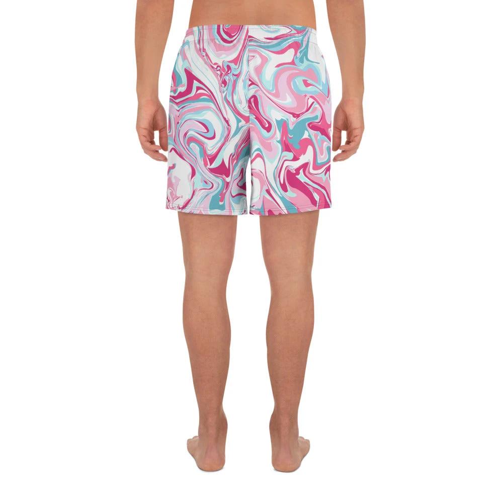Men's Athletic Long Shorts / Artist - Bryan Ameigh