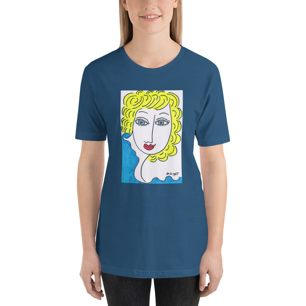 Short-Sleeve Unisex Artistic T-Shirt / Artist - Margot House