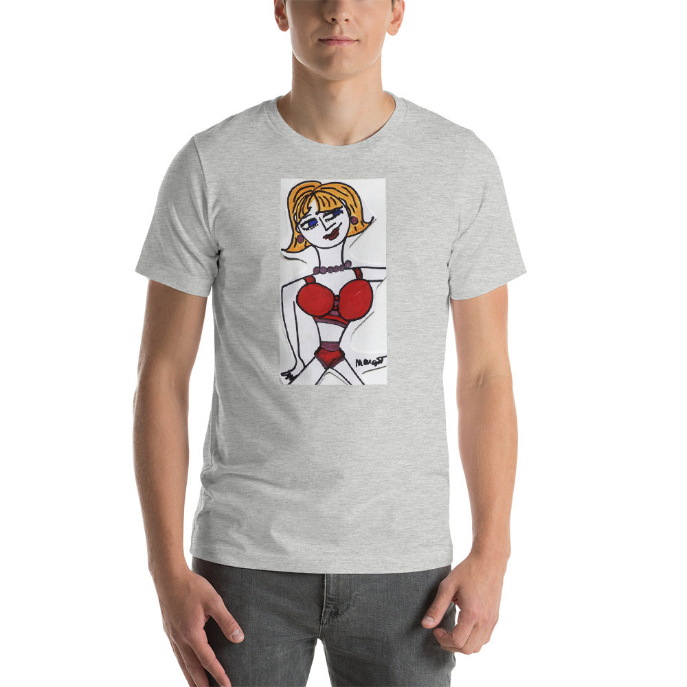 Short-Sleeve Unisex Artistic T-Shirt / Artist - Margot House