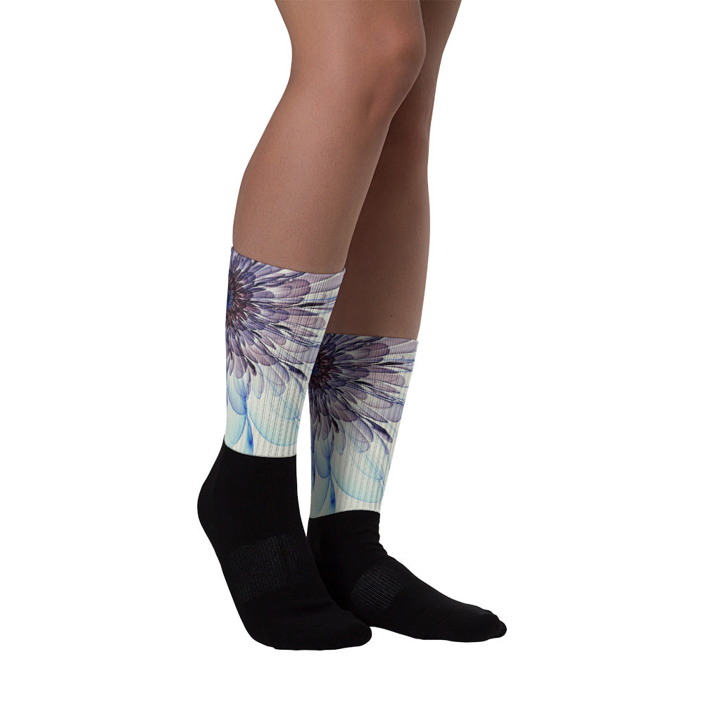 Electric Flower Socks / Artist - Bryan Ameigh