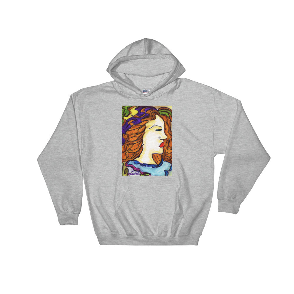 Artistic Hooded Sweatshirt
