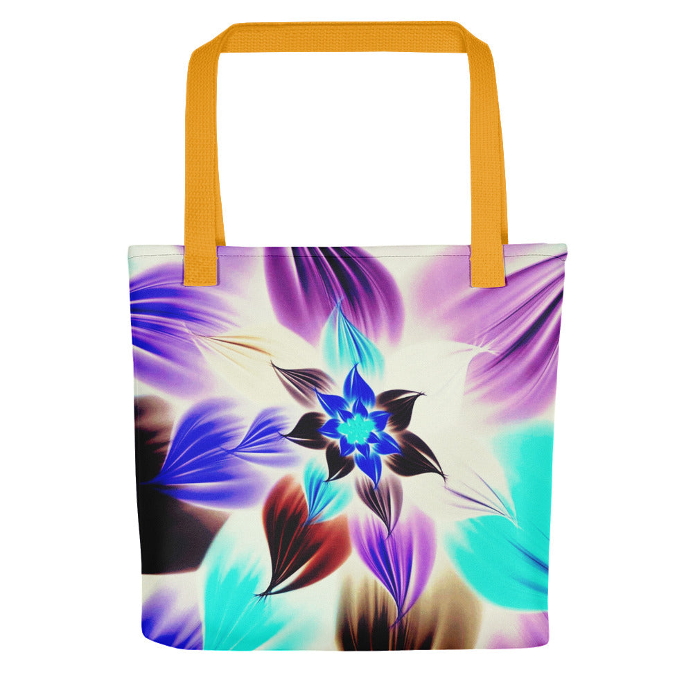 "Electric Flower" - Tote Bag