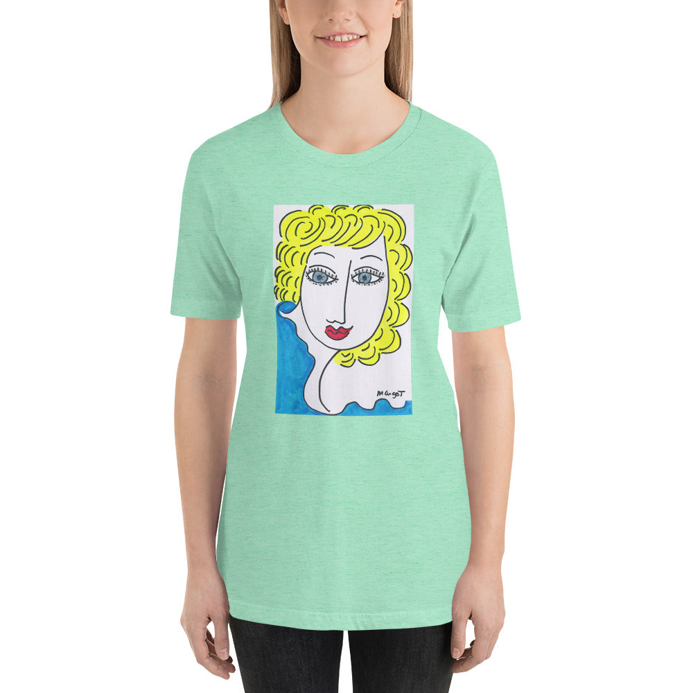 Short-Sleeve Unisex Artistic T-Shirt / Artist - Margot House