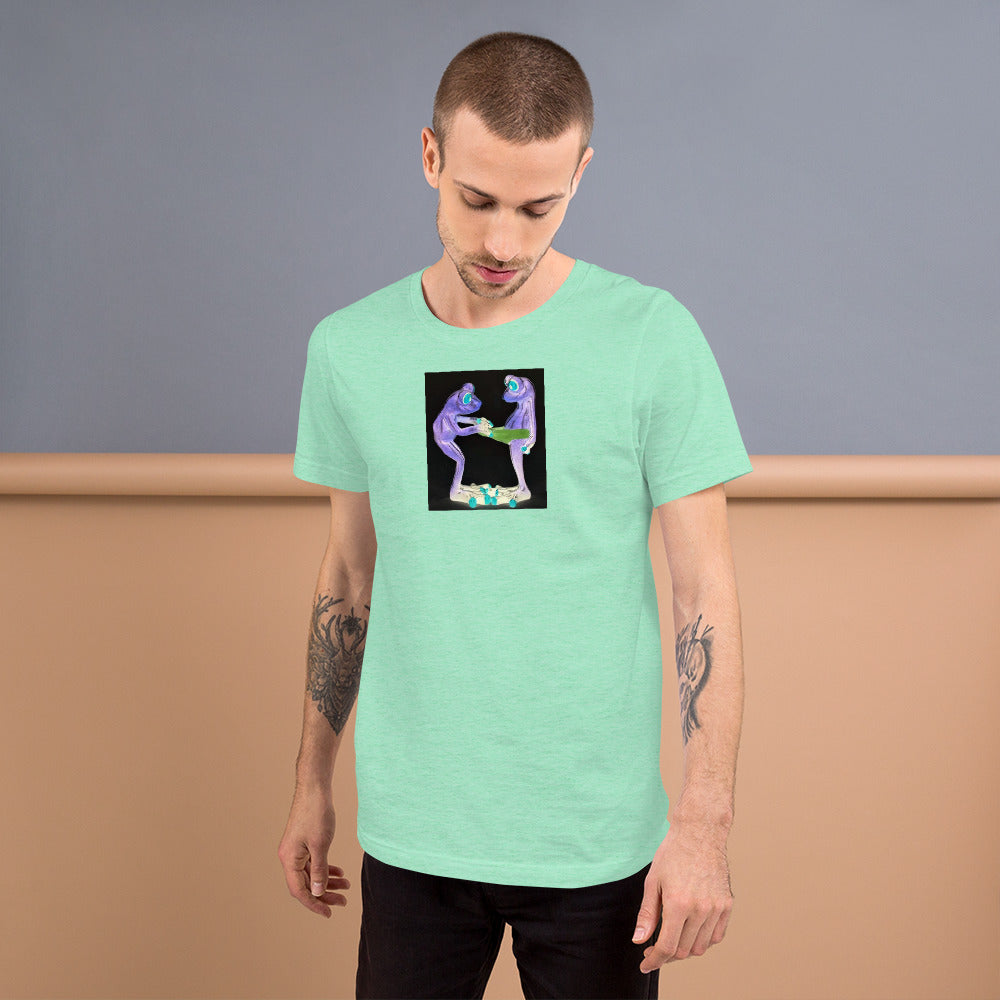 Frog Surprise Short-Sleeve Unisex T-Shirt / Created by Bryan Ameigh
