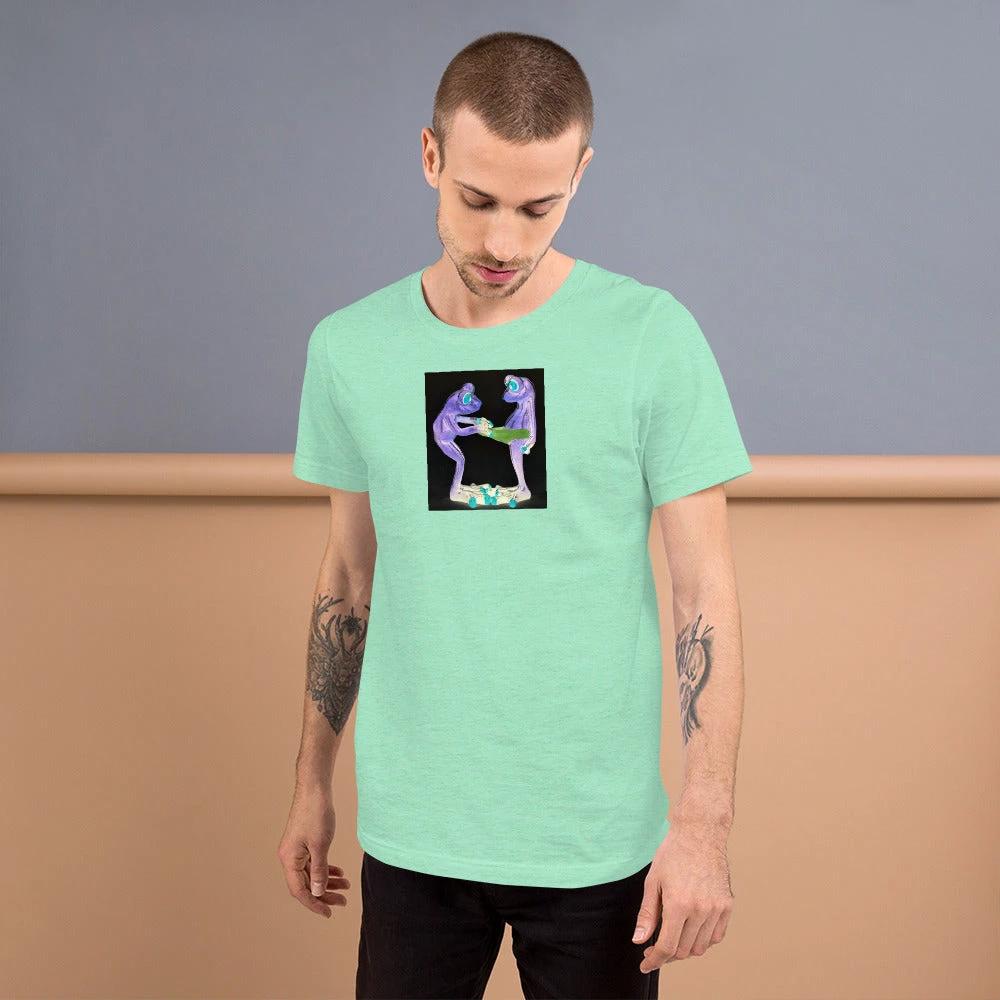 Frog Surprise Short-Sleeve Unisex T-Shirt / Created by Bryan Ameigh