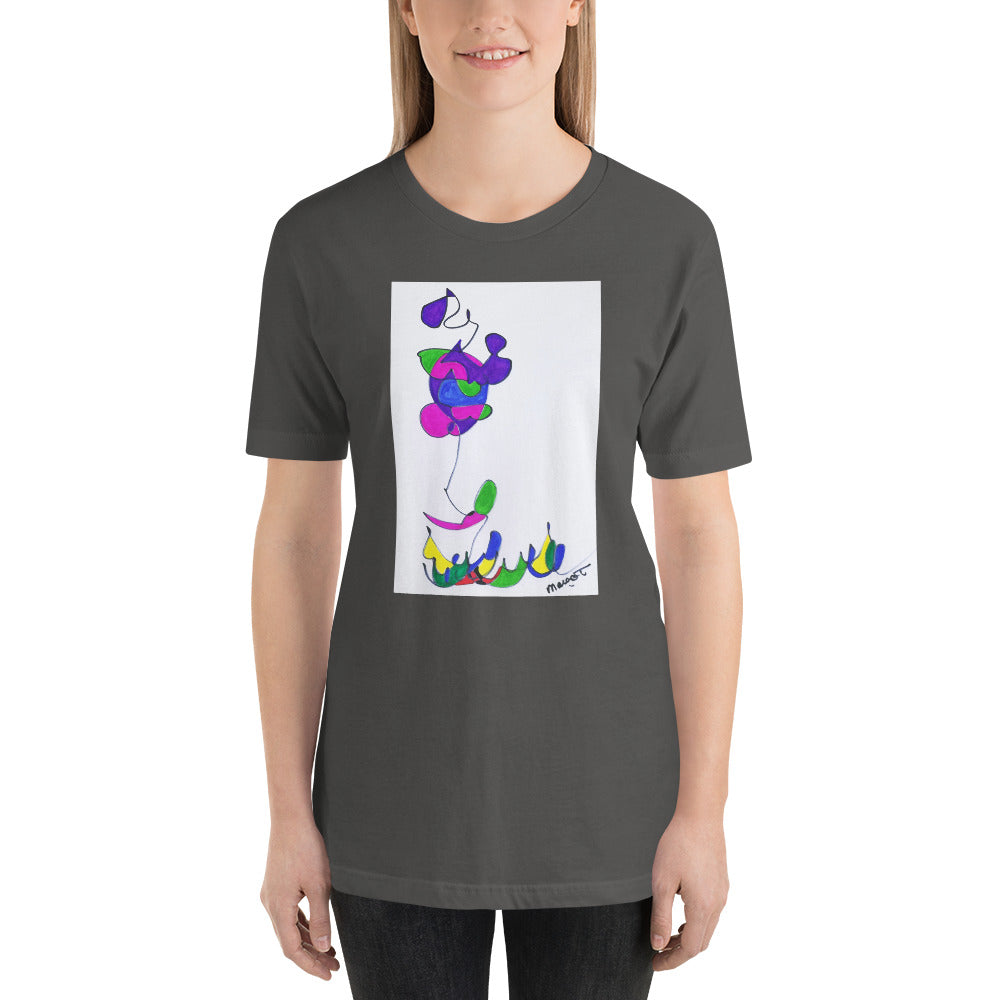 Short-Sleeve Unisex Artistic T-Shirt / Artist -Margot House