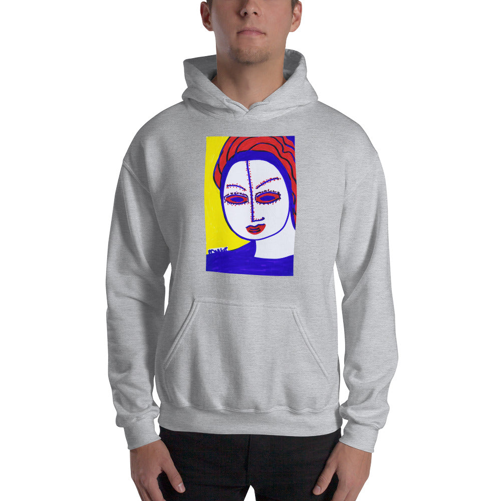 Artistic Hooded Sweatshirt