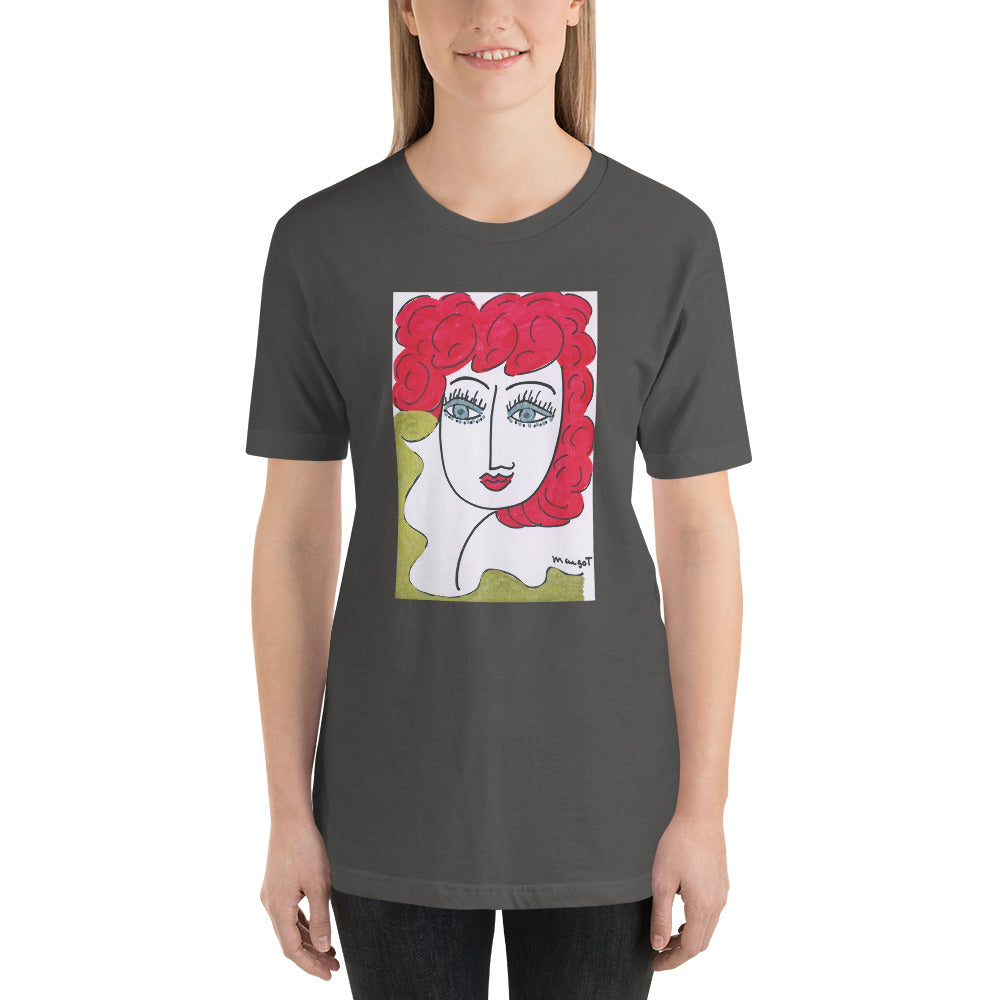 Short-Sleeve Unisex Artistic T-Shirt / Artist - Margot House
