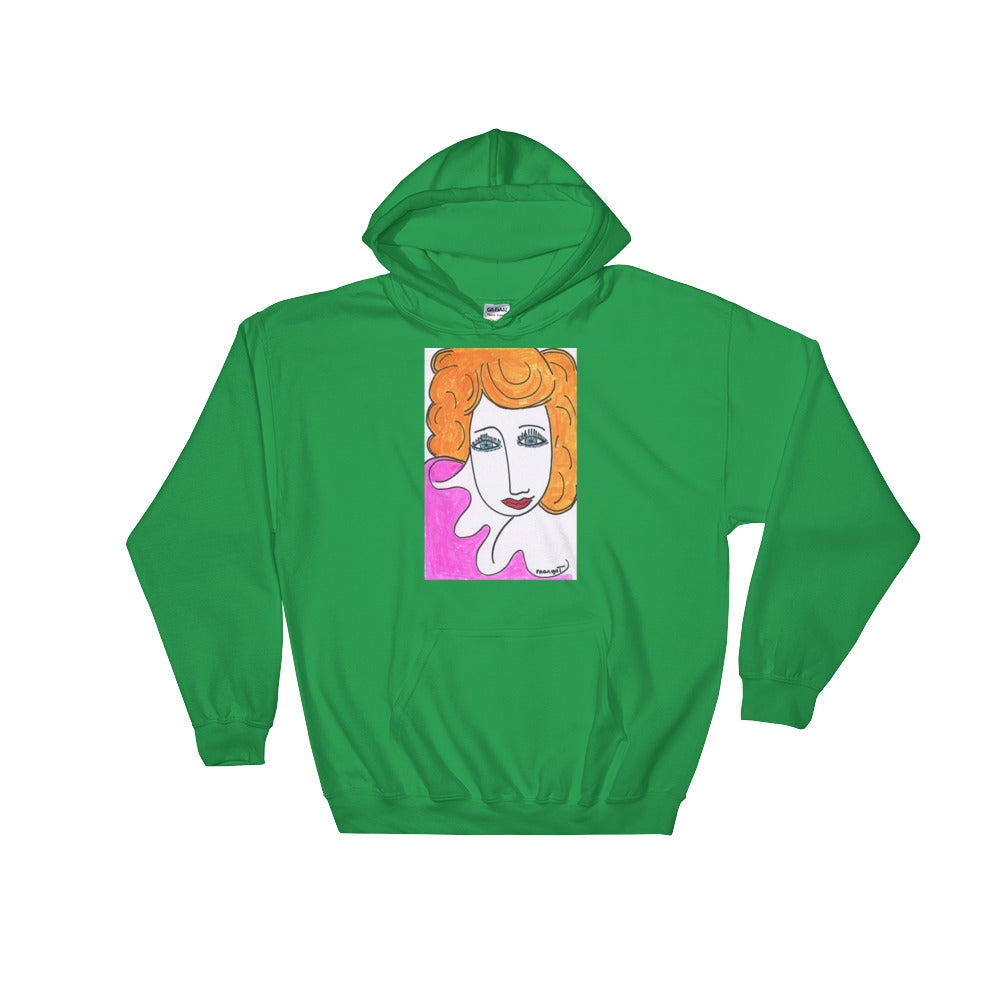 Artistic Hooded Sweatshirt