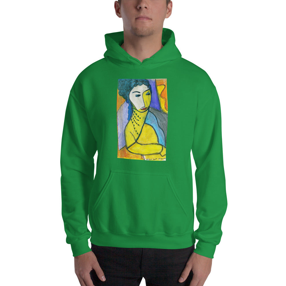 Artistic Hooded Sweatshirt