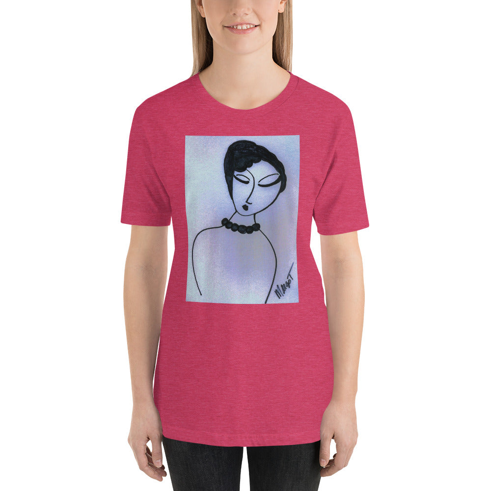 Short-Sleeve Unisex Artistic T-Shirt / Artist - Margot House