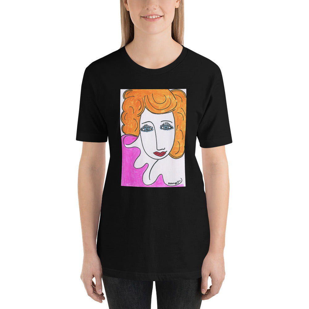 Short-Sleeve Unisex Artistic T-Shirt / Artist - Margot House