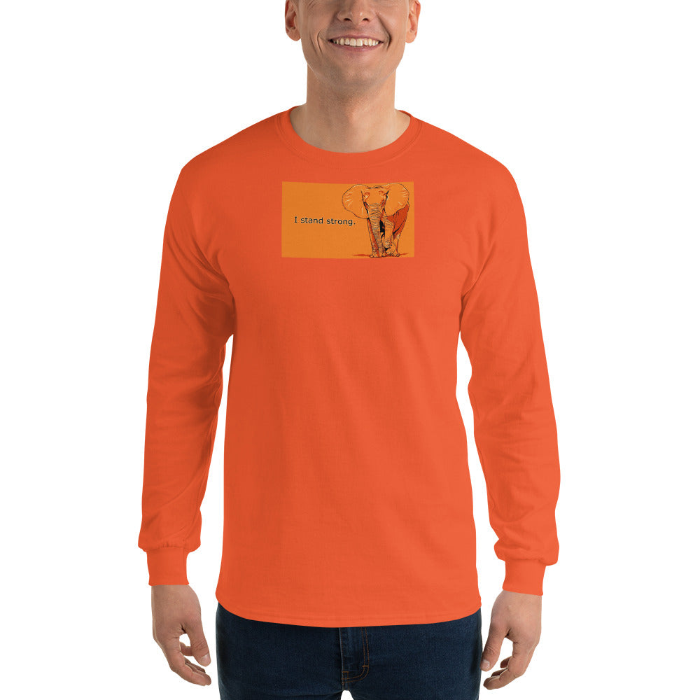 Grpahic Edition "I stand strong" Long Sleeve T-Shirt