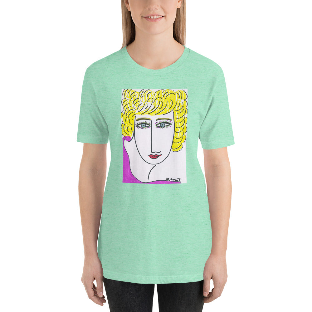 Short-Sleeve Unisex Artistic T-Shirt / Artist - Margot House