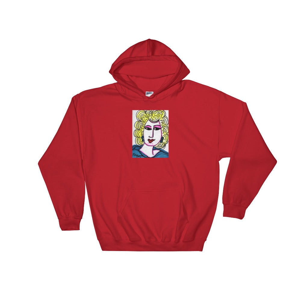 Artistic Hooded Sweatshirt
