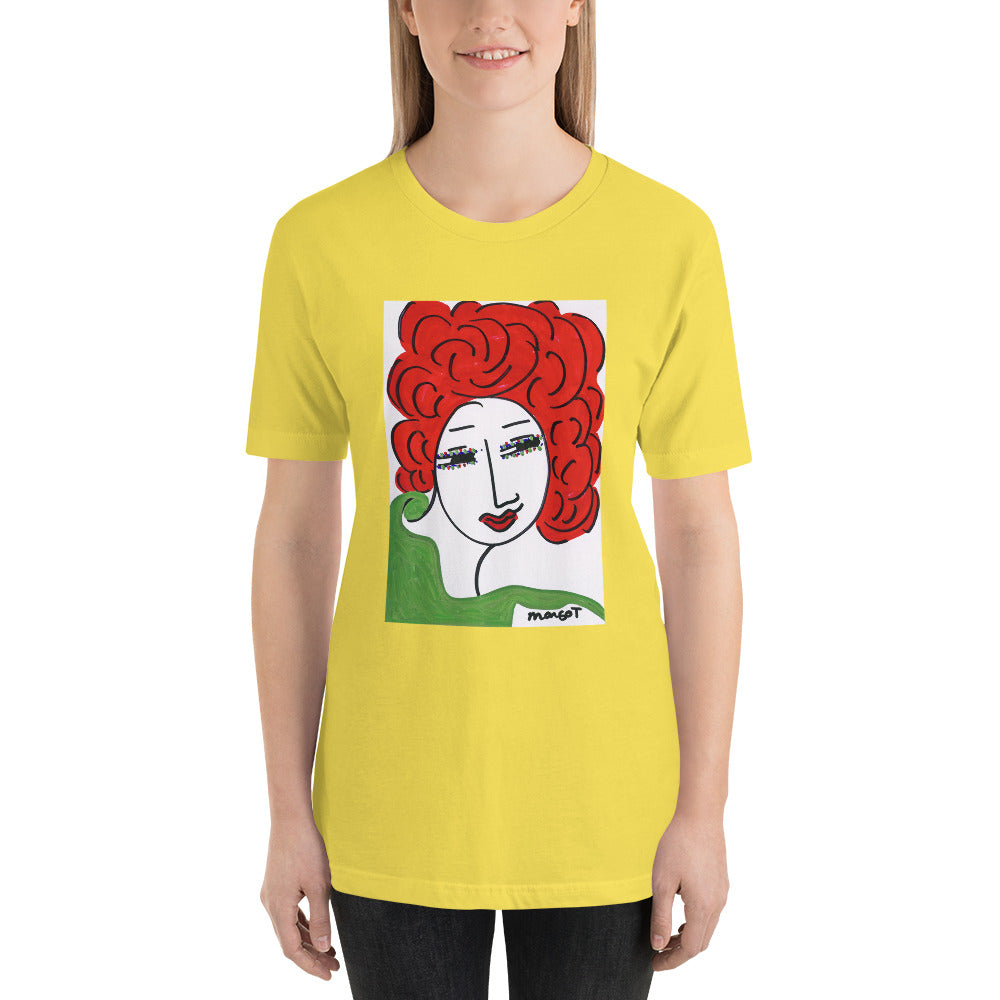 Short-Sleeve Unisex Artistic T-Shirt / Artist - Margot House