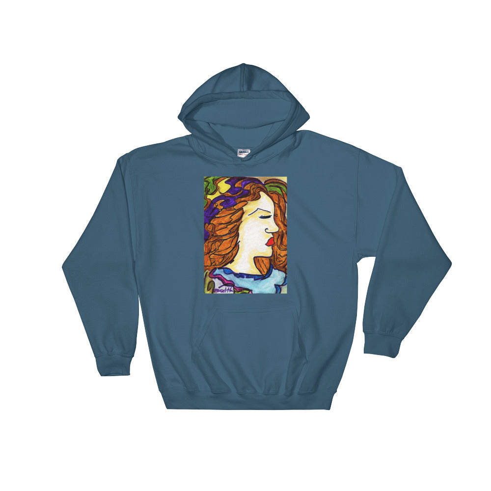 Artistic Hooded Sweatshirt