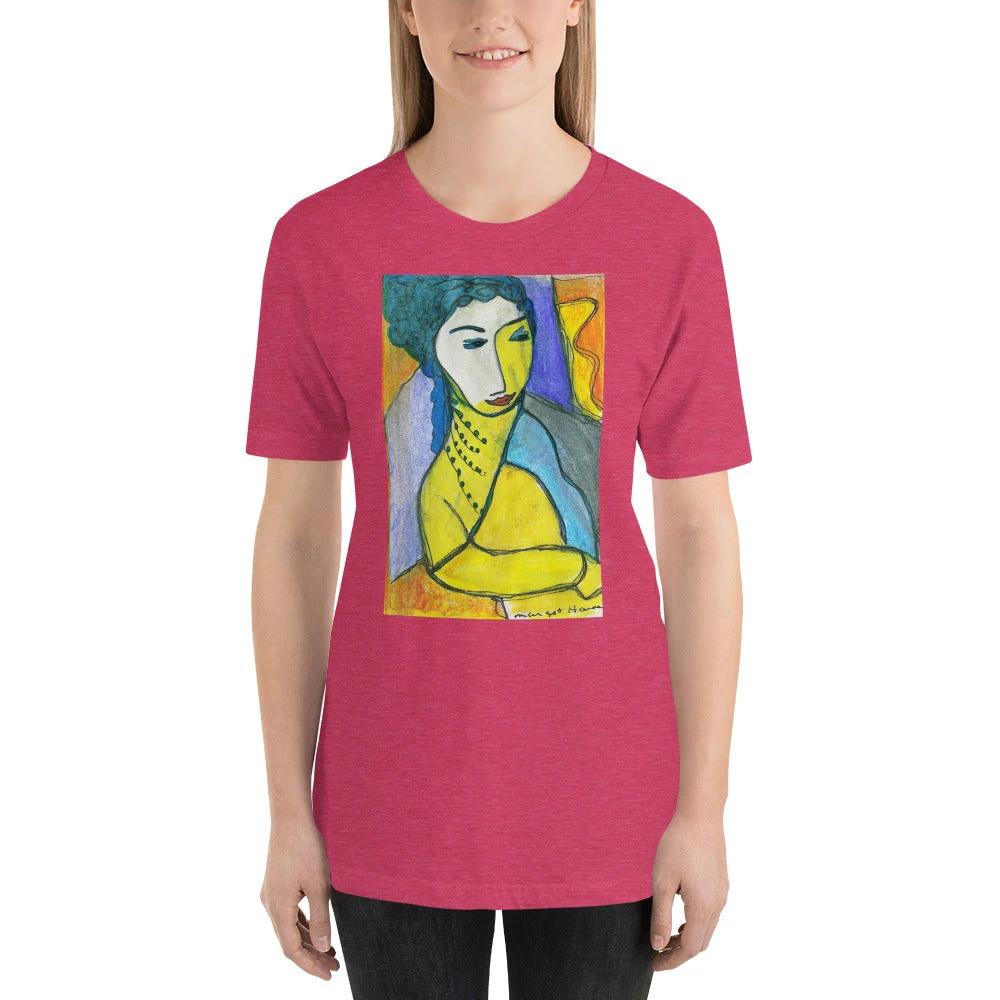 Short-Sleeve Unisex Artistic T-Shirt / Artist -Margot House
