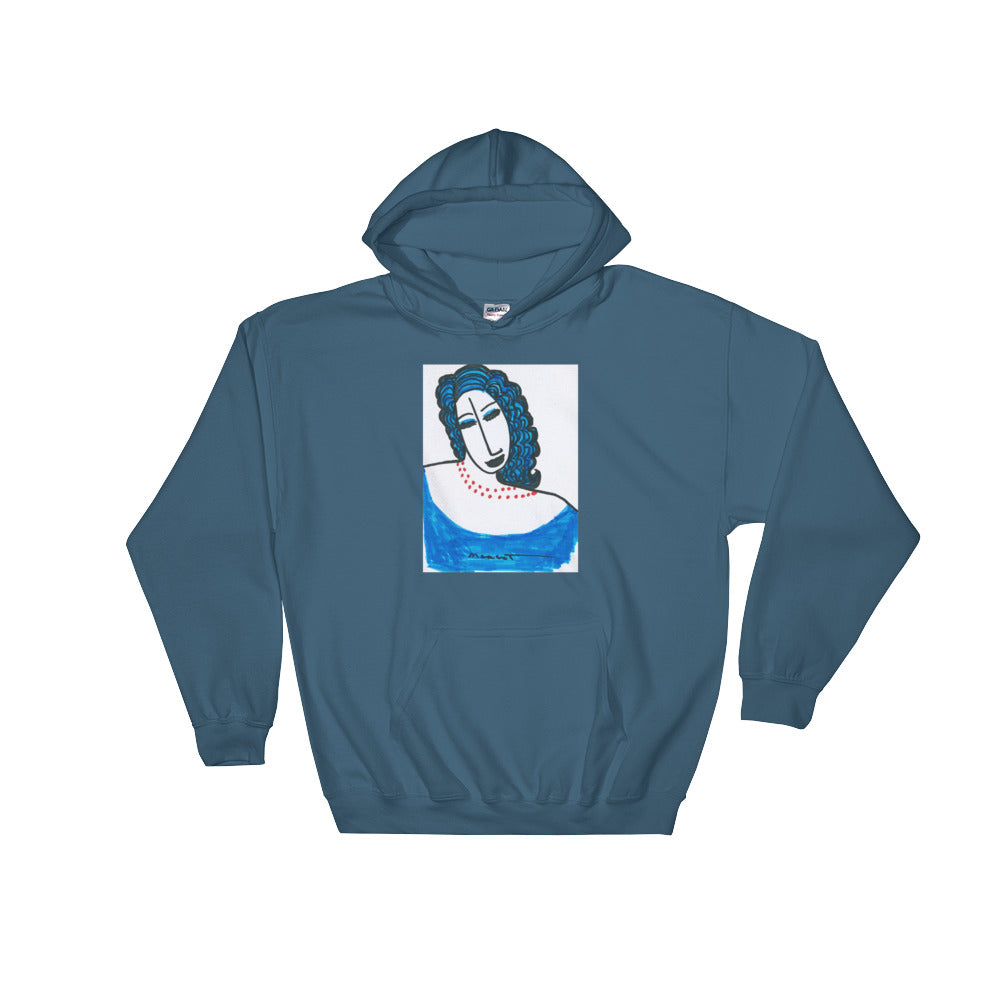 Artistic Hooded Sweatshirt