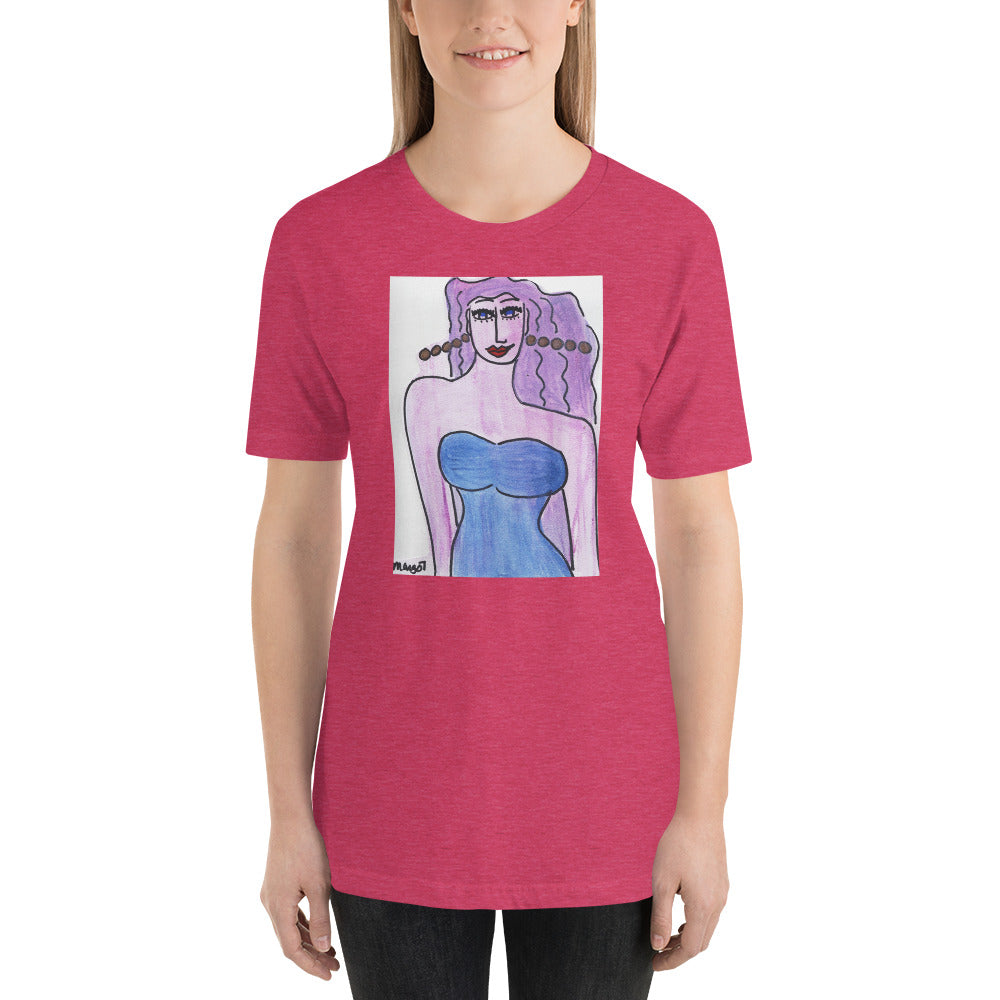 Short-Sleeve Unisex Artistic T-Shirt / Artist - Margot House