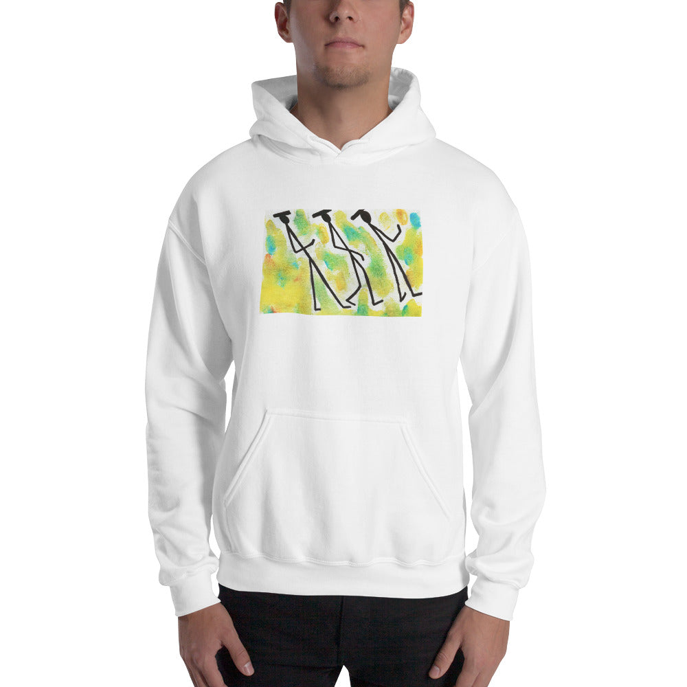 Artistic Hooded Sweatshirt