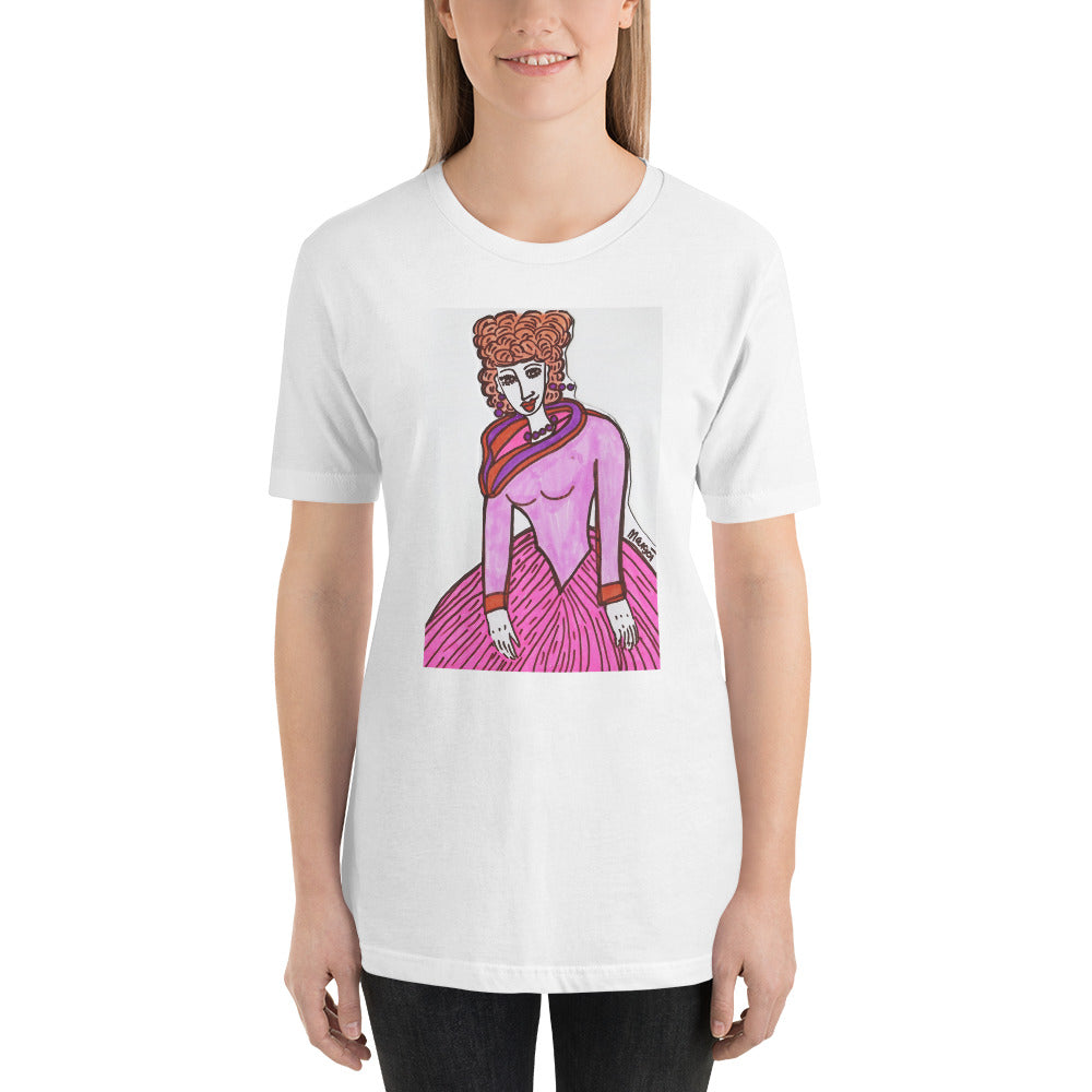Short-Sleeve Unisex Artistic T-Shirt / Artist - Margot House