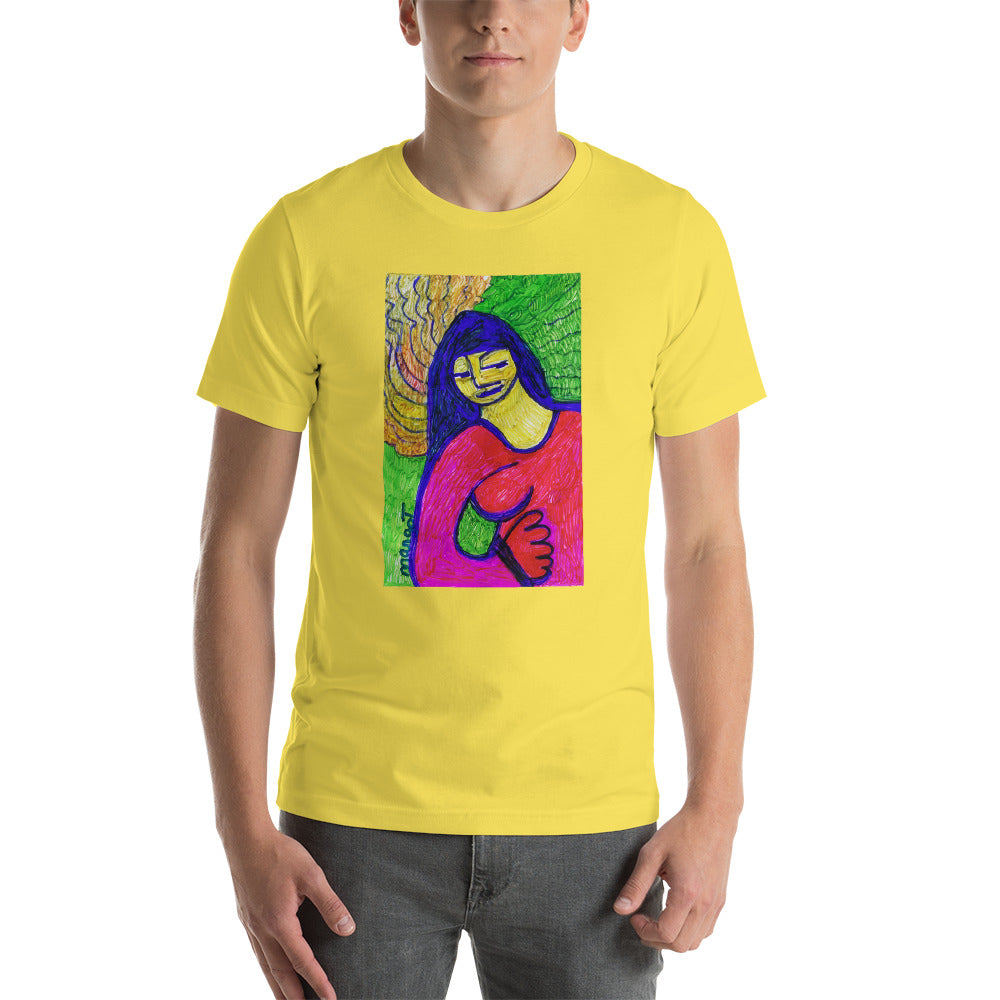 Short-Sleeve Unisex Artistic T-Shirt / Artist - Margot House