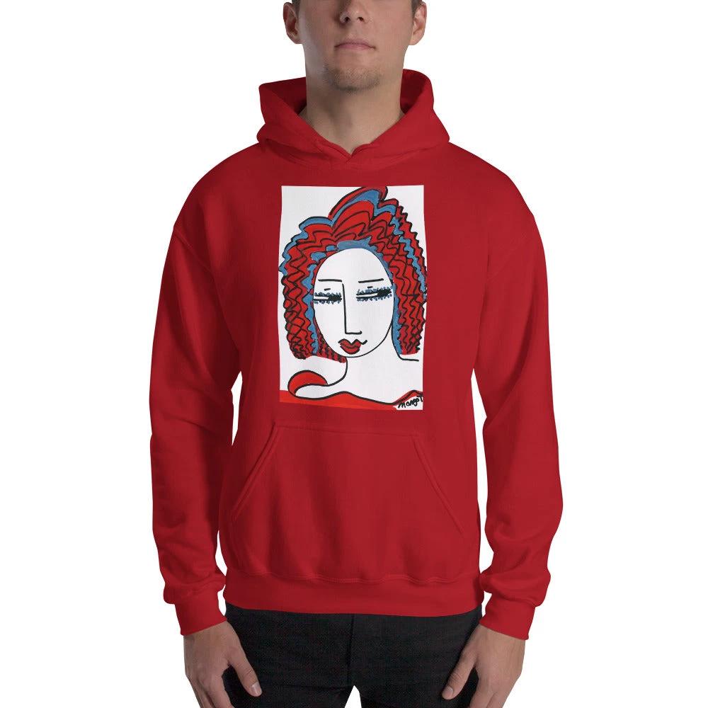 Artistic Hooded Sweatshirt