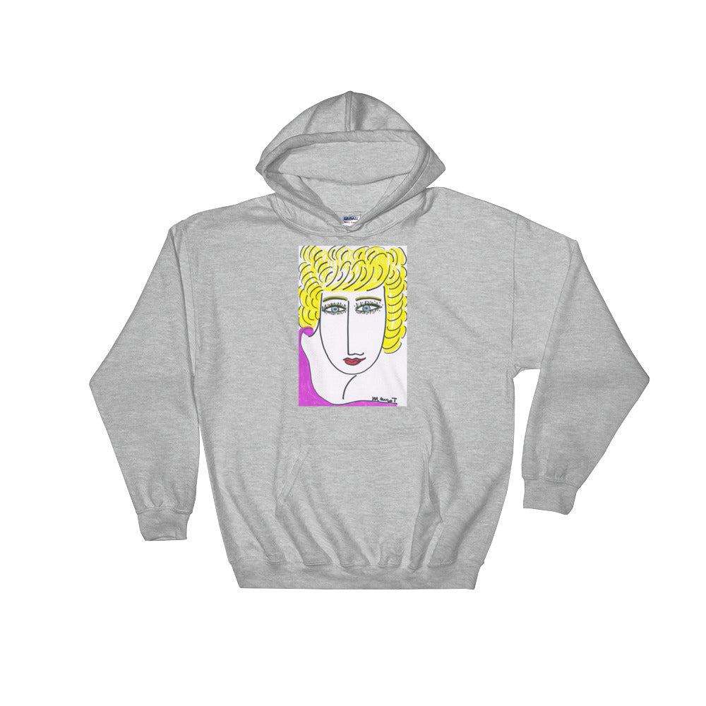 Artistic Hooded Sweatshirt
