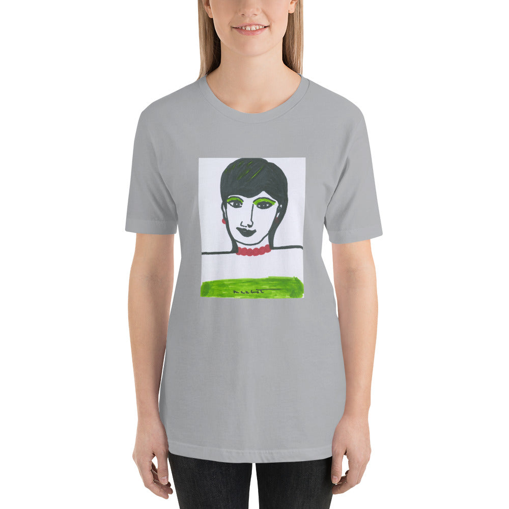 Short-Sleeve Unisex Artistic T-Shirt / Artist -Margot House