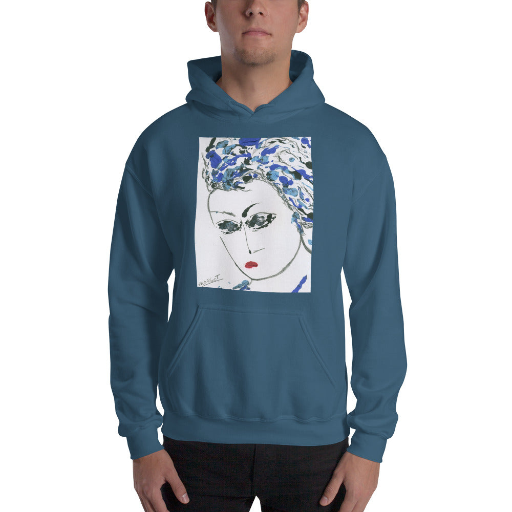 Artistic Hooded Sweatshirt