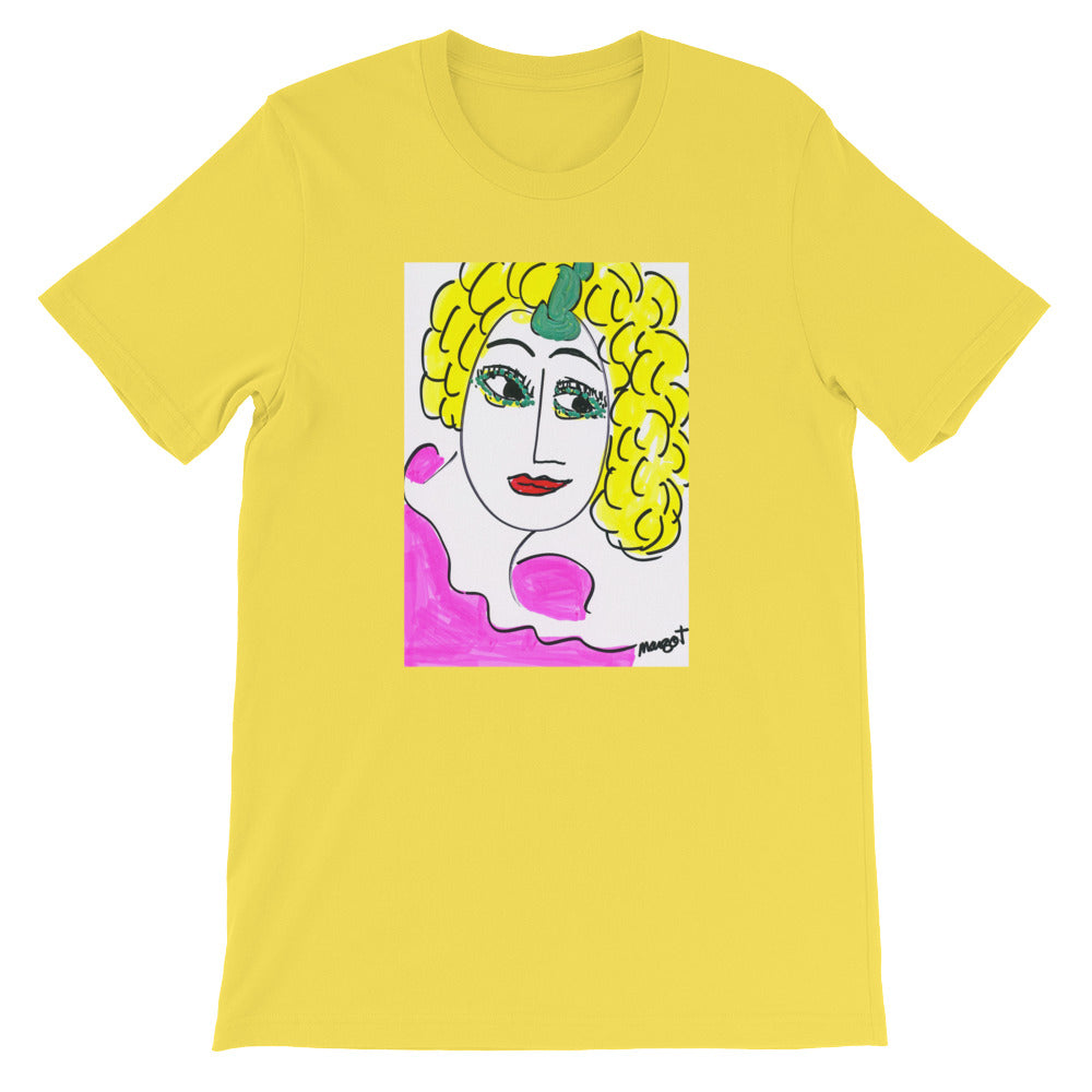 Short-Sleeve Unisex Artistic T-Shirt / Artist - Margot House