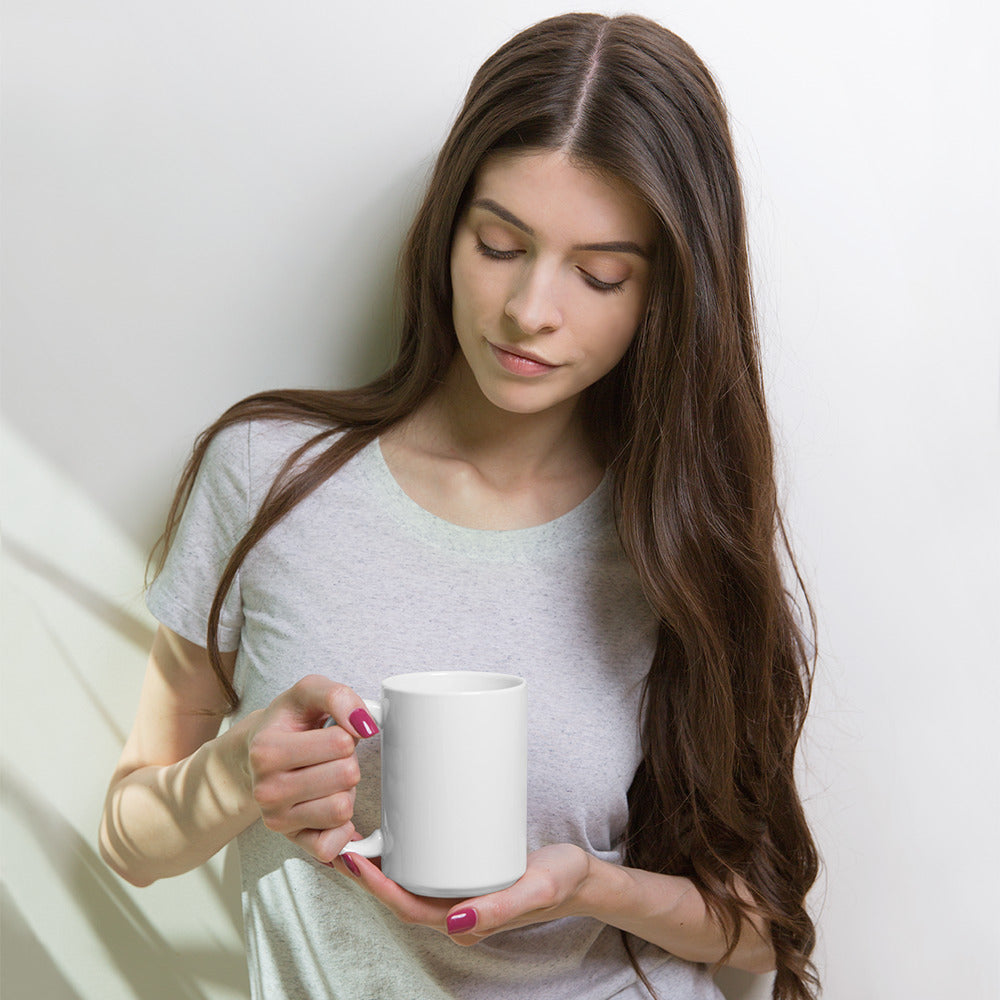 Red Lip Lady Mug