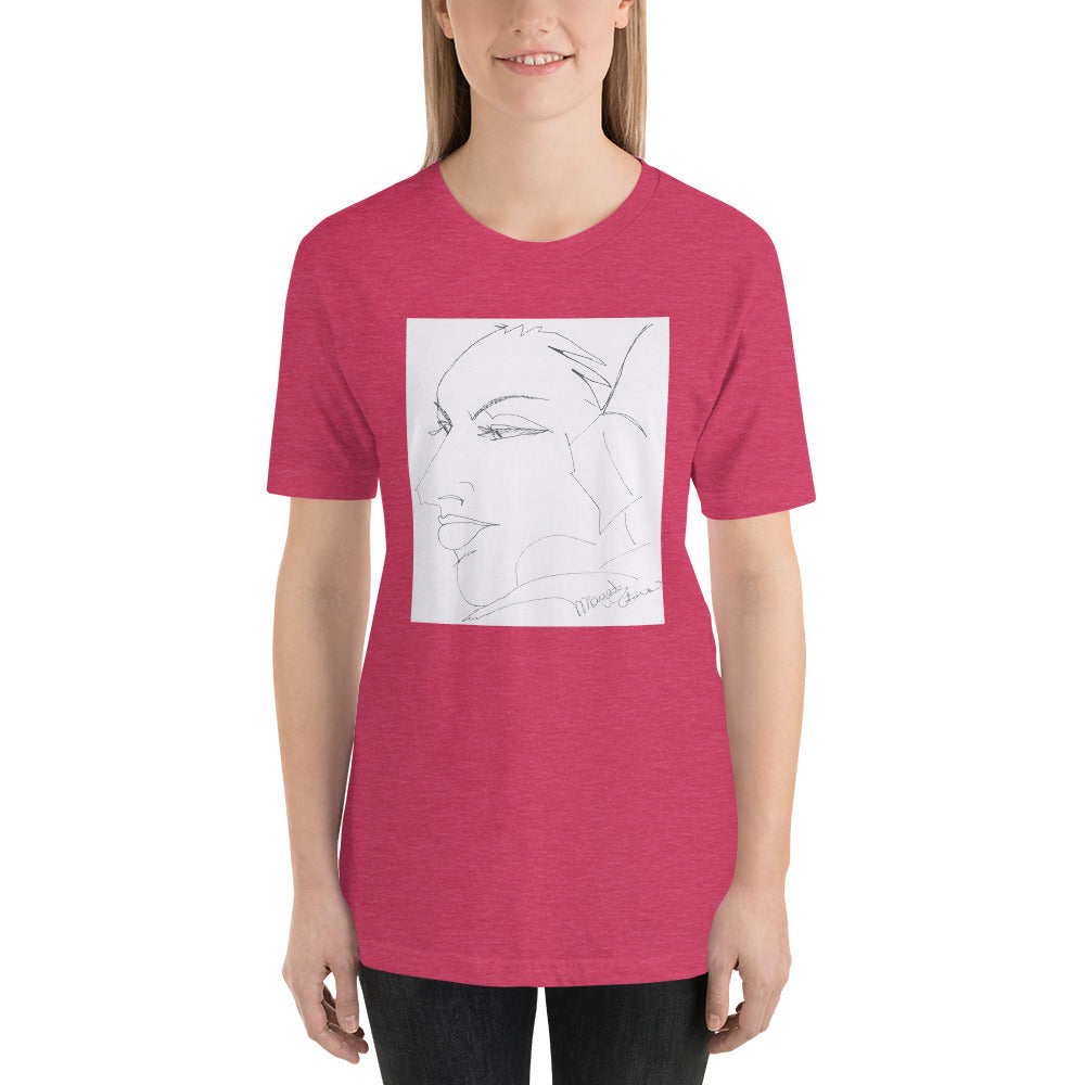 Short-Sleeve Unisex Artistic T-Shirt / Artist - Margot House