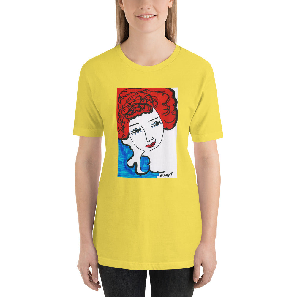 Short-Sleeve Unisex Artistic T-Shirt / Artist - Margot House