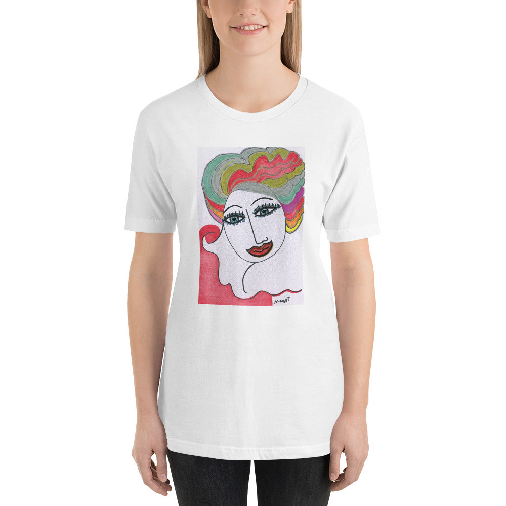 Short-Sleeve Unisex Artistic T-Shirt / Artist - Margot House