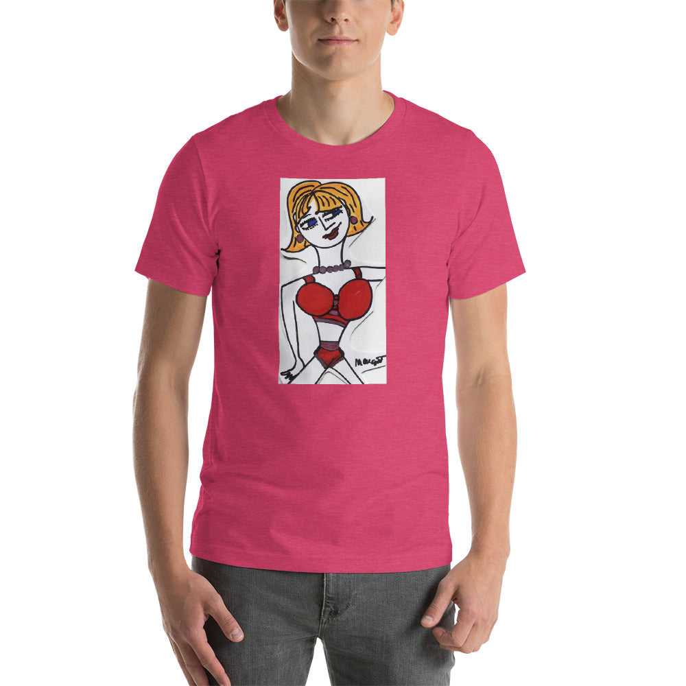 Short-Sleeve Unisex Artistic T-Shirt / Artist - Margot House